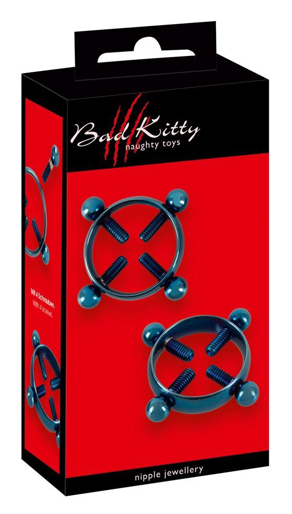 Zaciski na sutki Bad Kitty Nipple Jewellery - regulowane