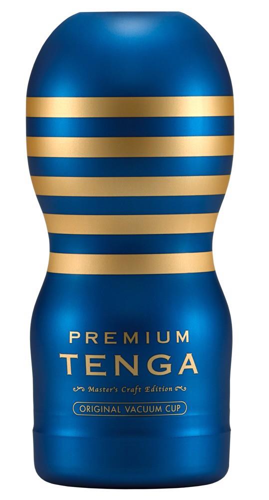 Masturbator Tenga Original Vacuum Cup Premium - niebieski