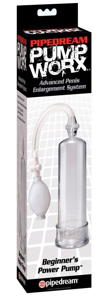 Pompka próżniowa Pump Worx Beginner's Power Pump - przezroczysta