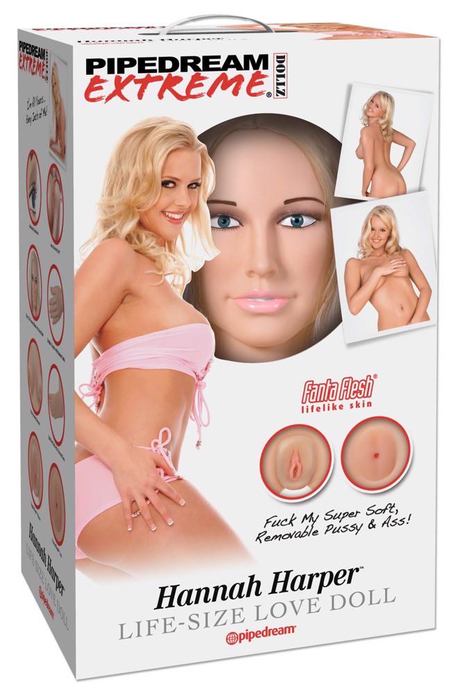 Realistyczna lalka Pipedream Extreme Hannah Harper - winyl