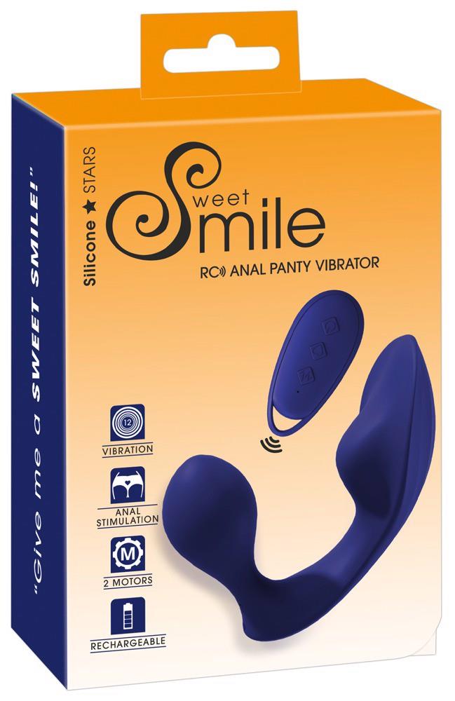 Masażer prostaty Sweet Smile RC Anal Panty Vibe - 12 trybów