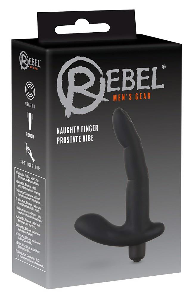 Masażer prostaty Rebel Naughty Finger - silikonowy