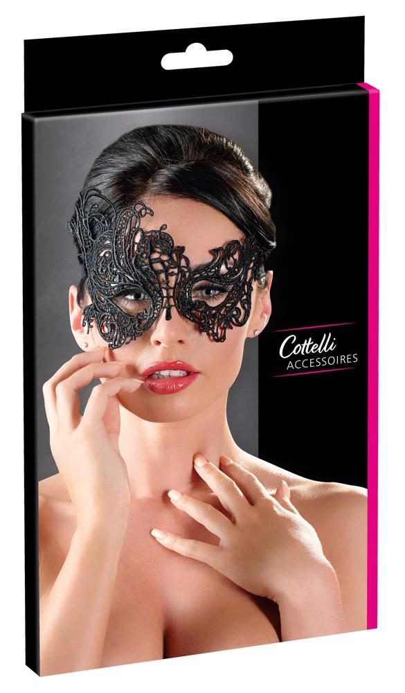 Maska Cottelli Mask Embroidery - koronkowy haft