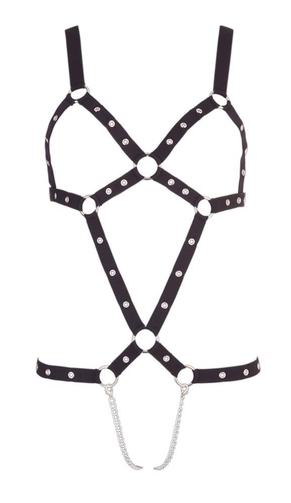 Taśmowe body Bad Kitty BK Strap Body S-L - z łańcuszkami