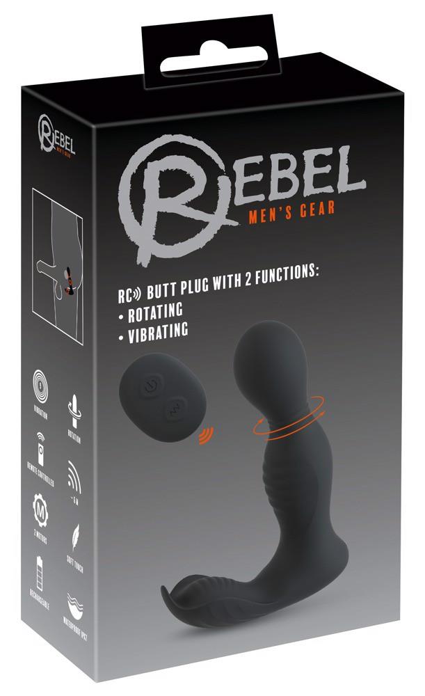 Masażer prostaty Rebel RC - 2 funkcje, silikon