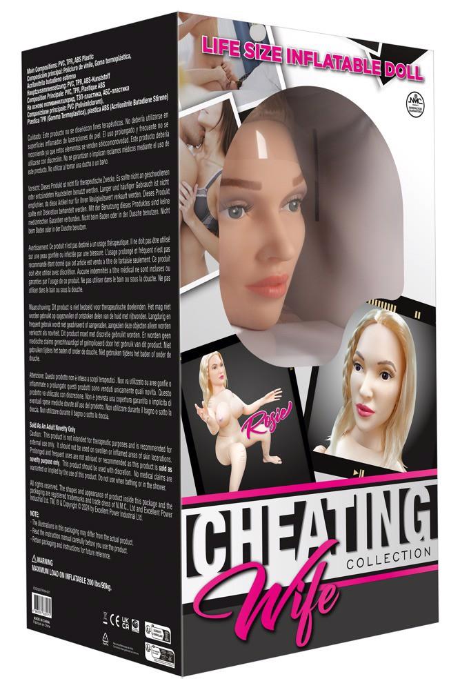 Realistyczna lalka Excellent Power Rosie - nadmuchiwana PVC