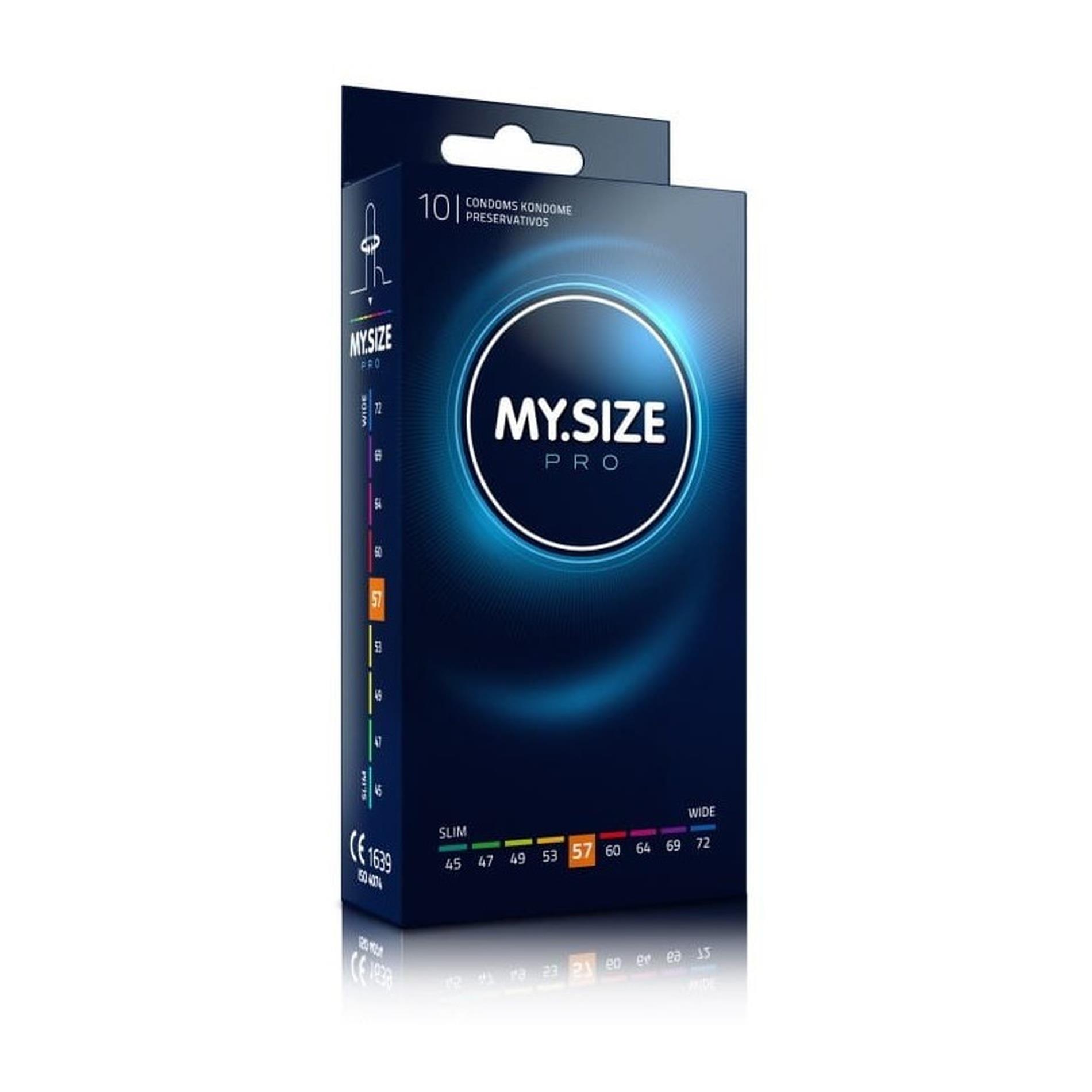 Prezerwatywy My.Size Pro 57 - dopasowanie i komfort