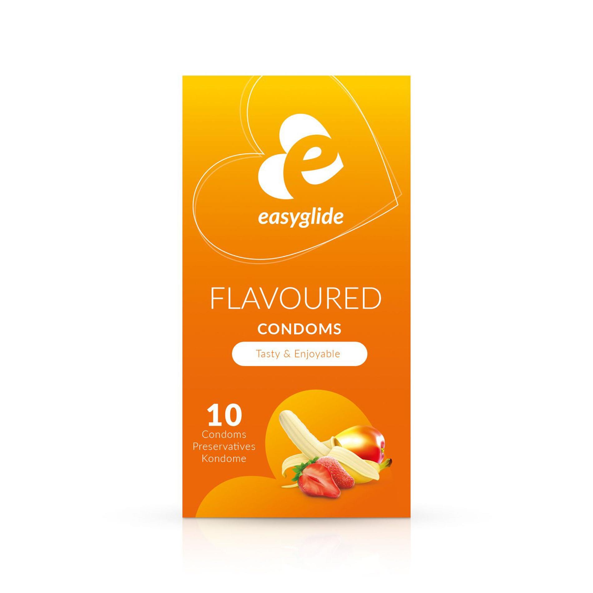 Prezerwatywy smakowe EasyGlide 10 szt.