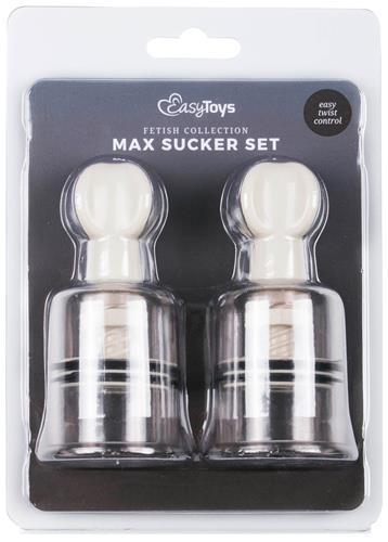 Pompki na sutki EASYtoys Max Sucker - przezroczyste