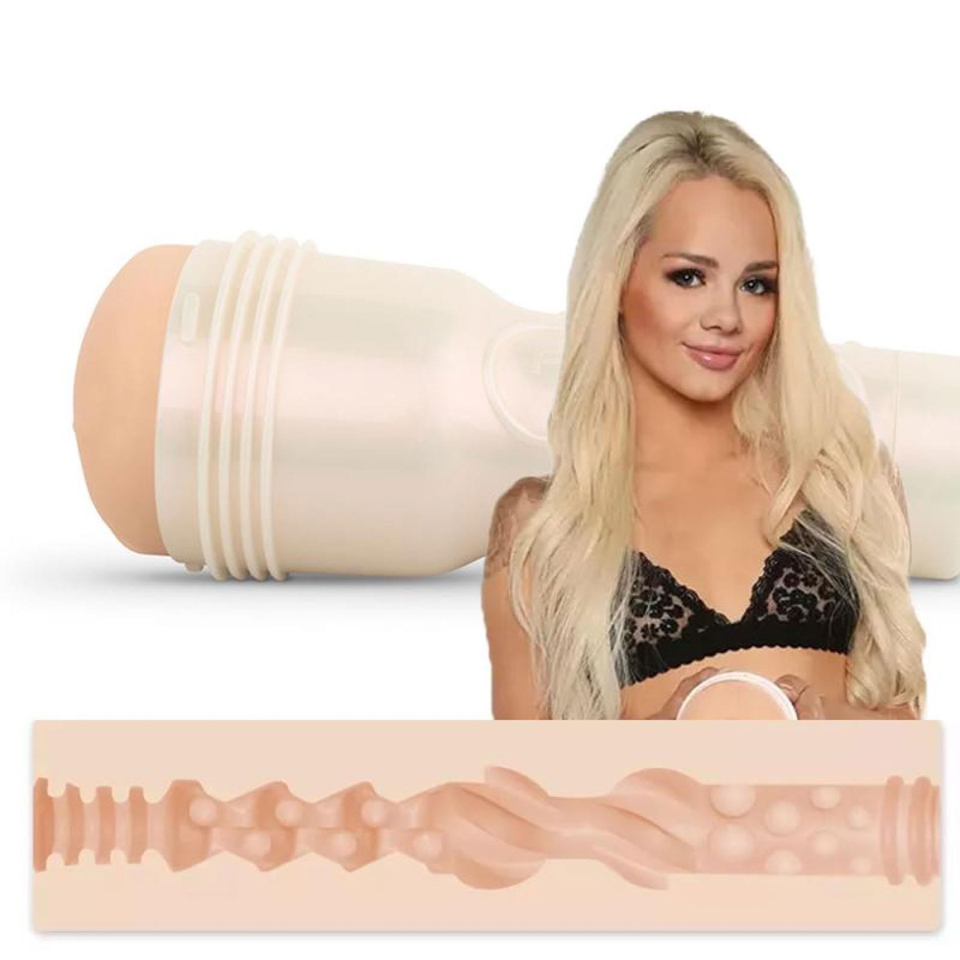 Sztuczna pochwa Fleshlight Elsa Jean Tasty - realistyczna i miękka