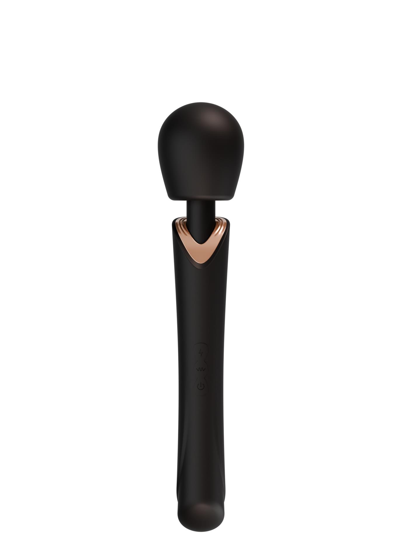 Masażer Boss Series Perfect Wand Black - 10 trybów