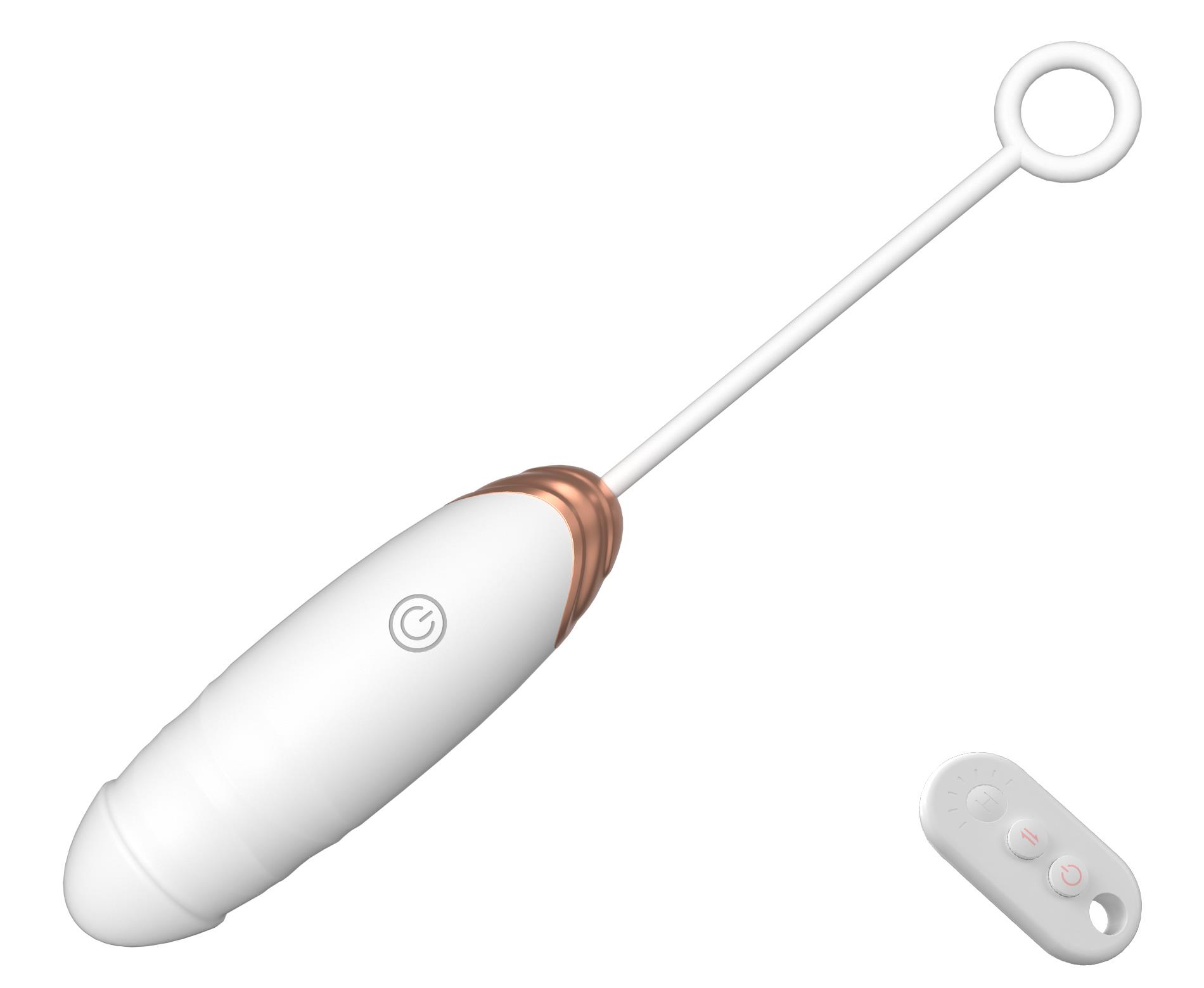 Jajko wibracyjne Boss Series z podgrzewaniem i pilotem