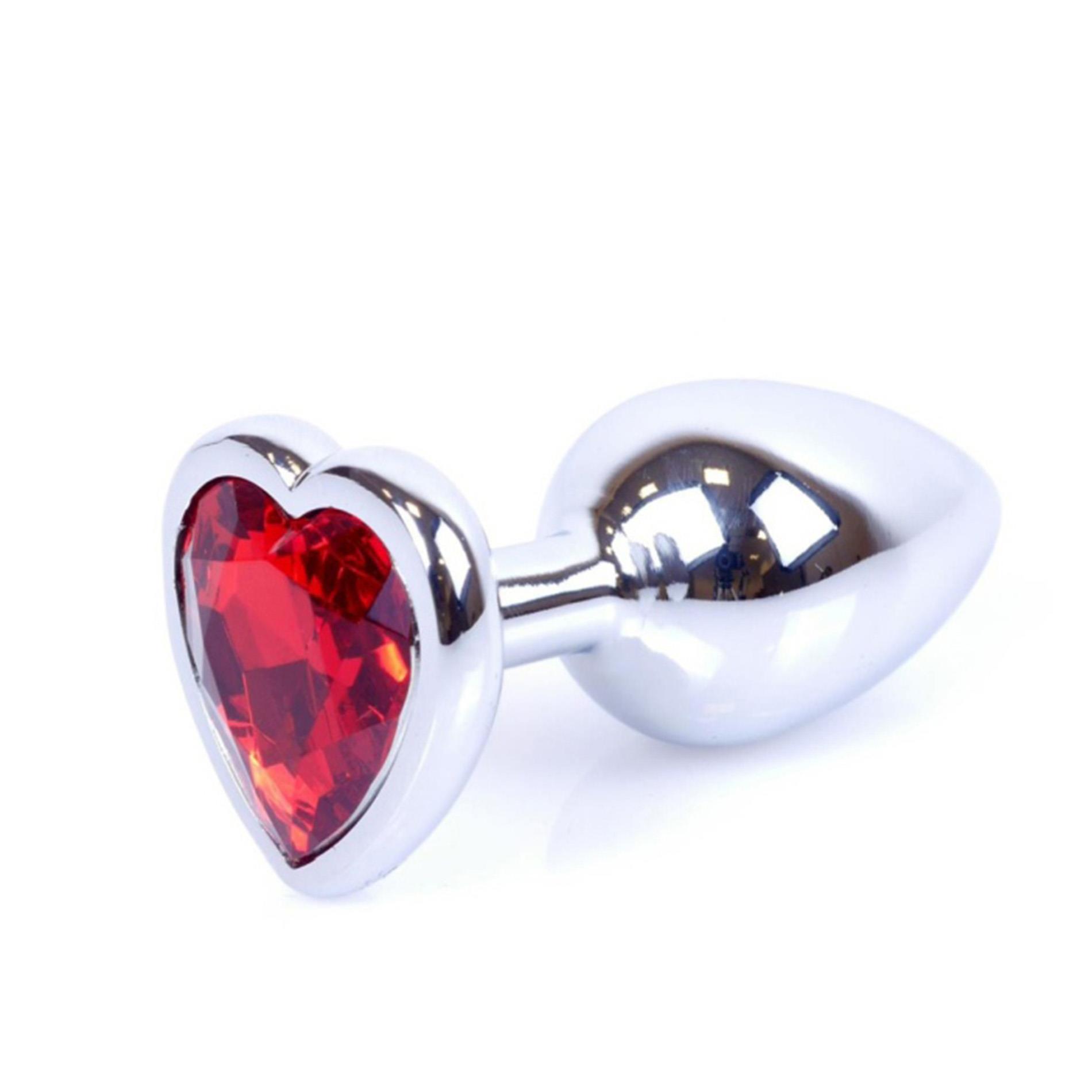 Korek analny Boss Series Plug Jewellery - stal nierdzewna