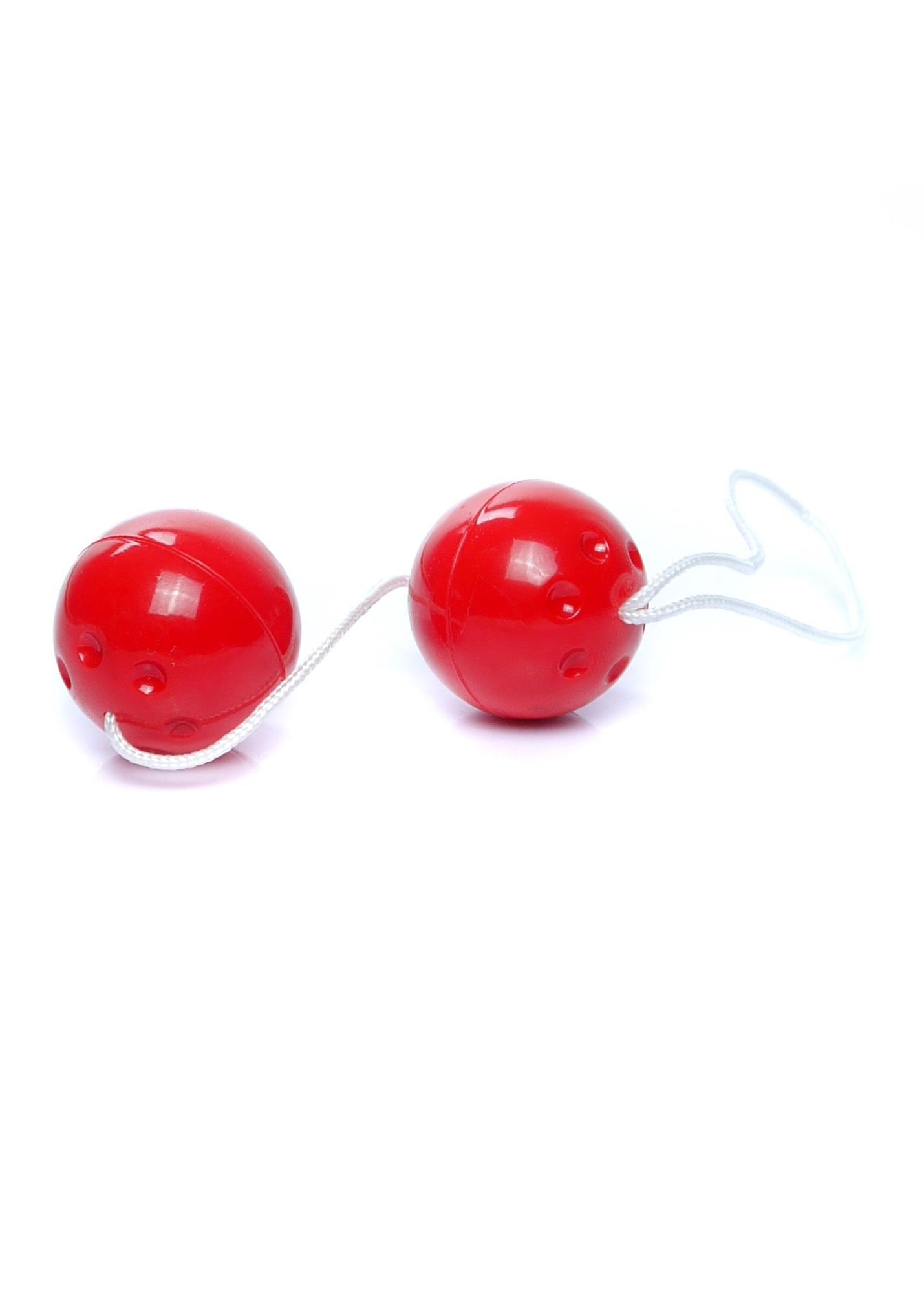 Kulki gejszy Boss Series Duo-Balls Red - zestaw 2 szt.