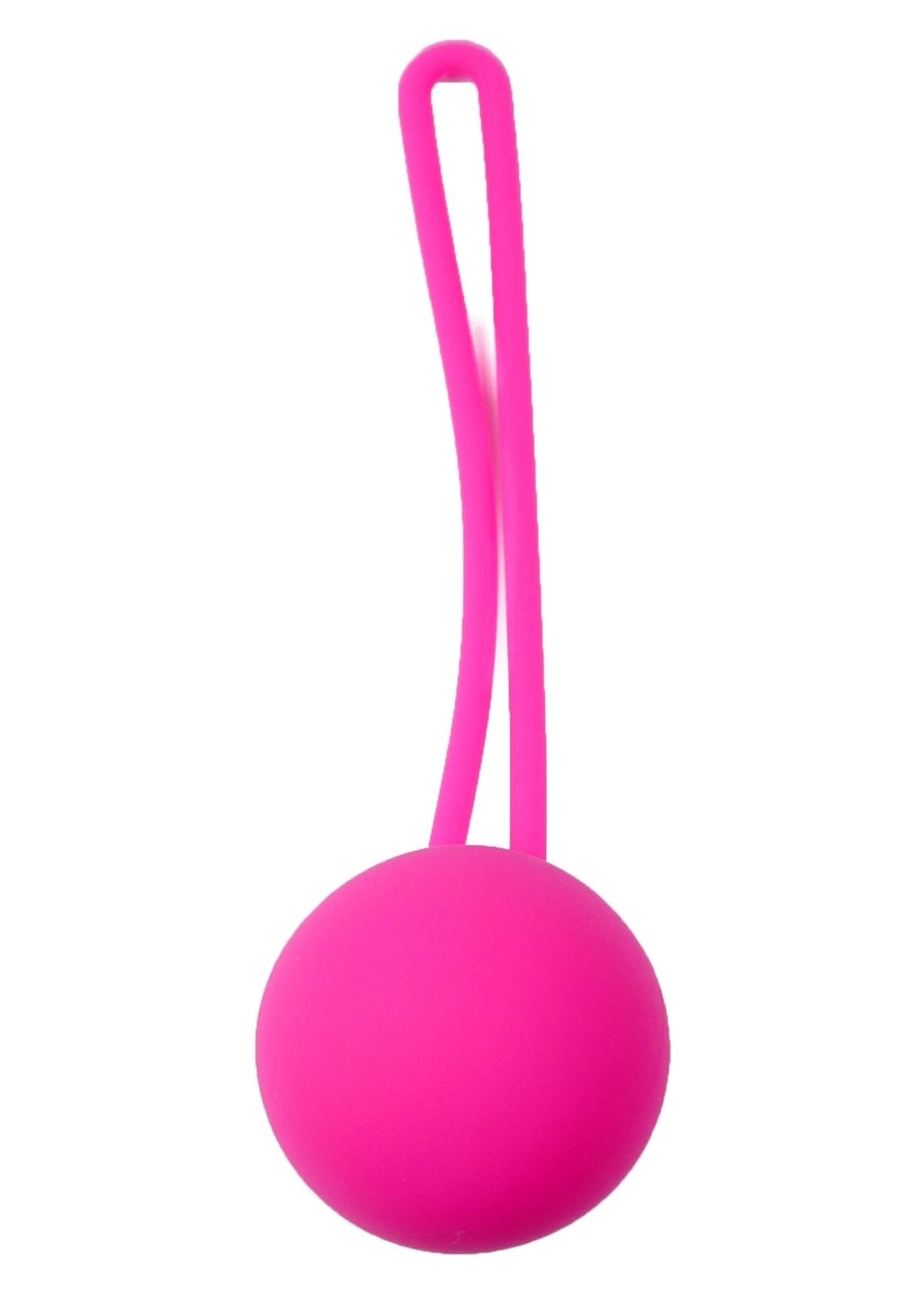 Kulki gejszy Boss Series Silicone Kegel Ball Pink - silikon