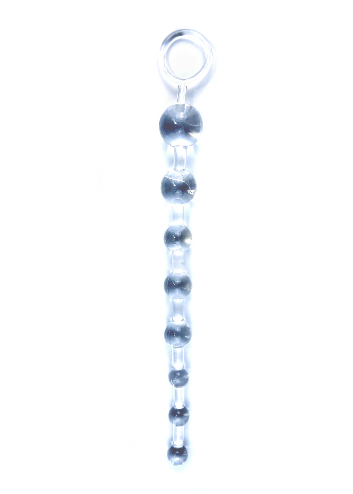 Koraliki analne Boss Series Jelly Anal - stopniowana średnica