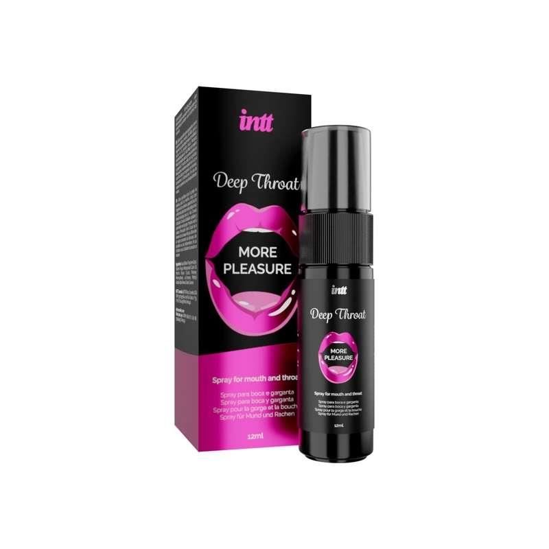 Spray do ust i gardła Intt Deep Throat - miętowy smak