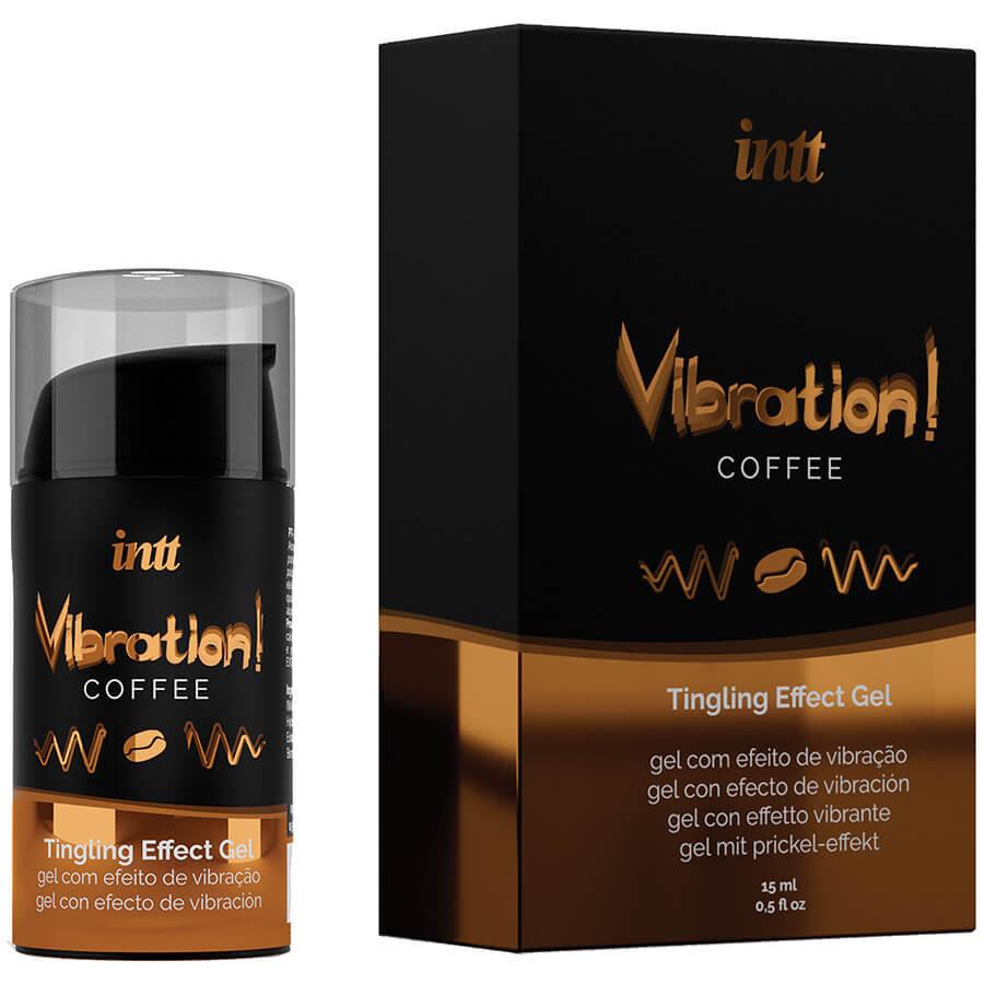 Żel wibrujący Intt Vibration Coffee - efekt pulsacji i ciepła