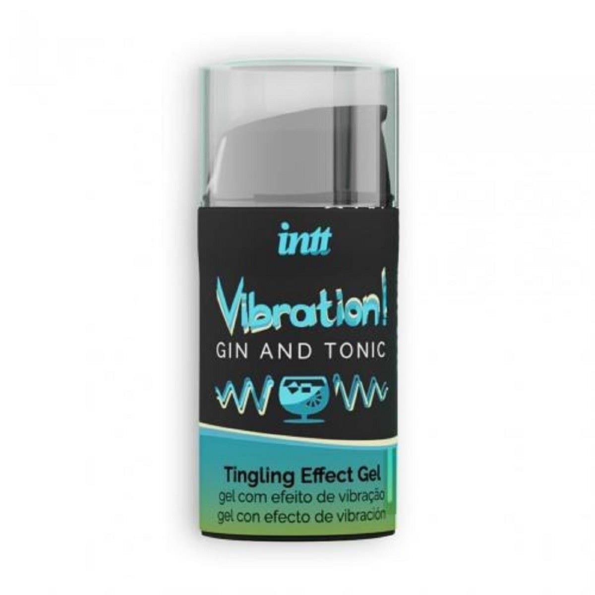 Żel Intt Vibration Gin & Tonic - efekt wibracji i ciepła
