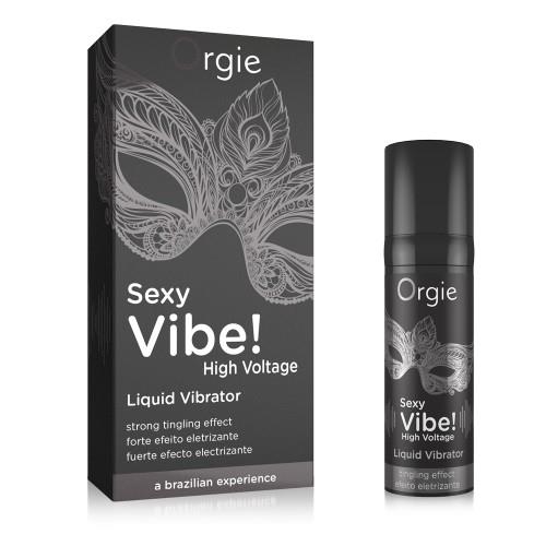 Żel wibrujący Orgie Sexy Vibe! High Voltage - intensywne doznania