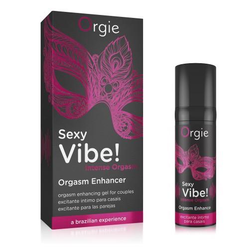Żel Orgie Sexy Vibe! Intense Orgasm - stymulujący efekt wibracji