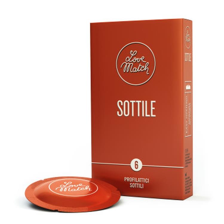 Prezerwatywy Love Match Sottile - ultra cienkie