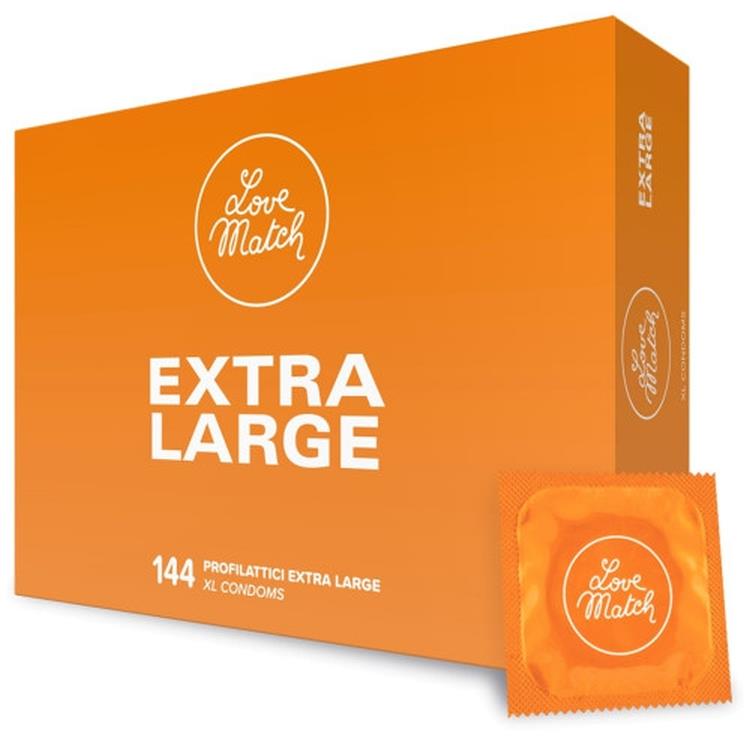 Prezerwatywy Love Match Extra Large - większy komfort