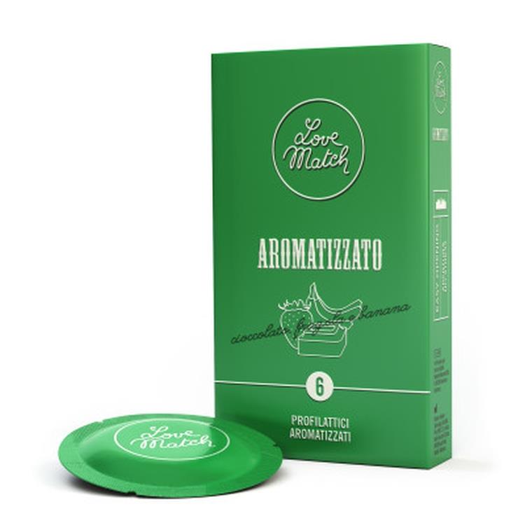 Prezerwatywy Love Match Aromatyzowane - 6 sztuk