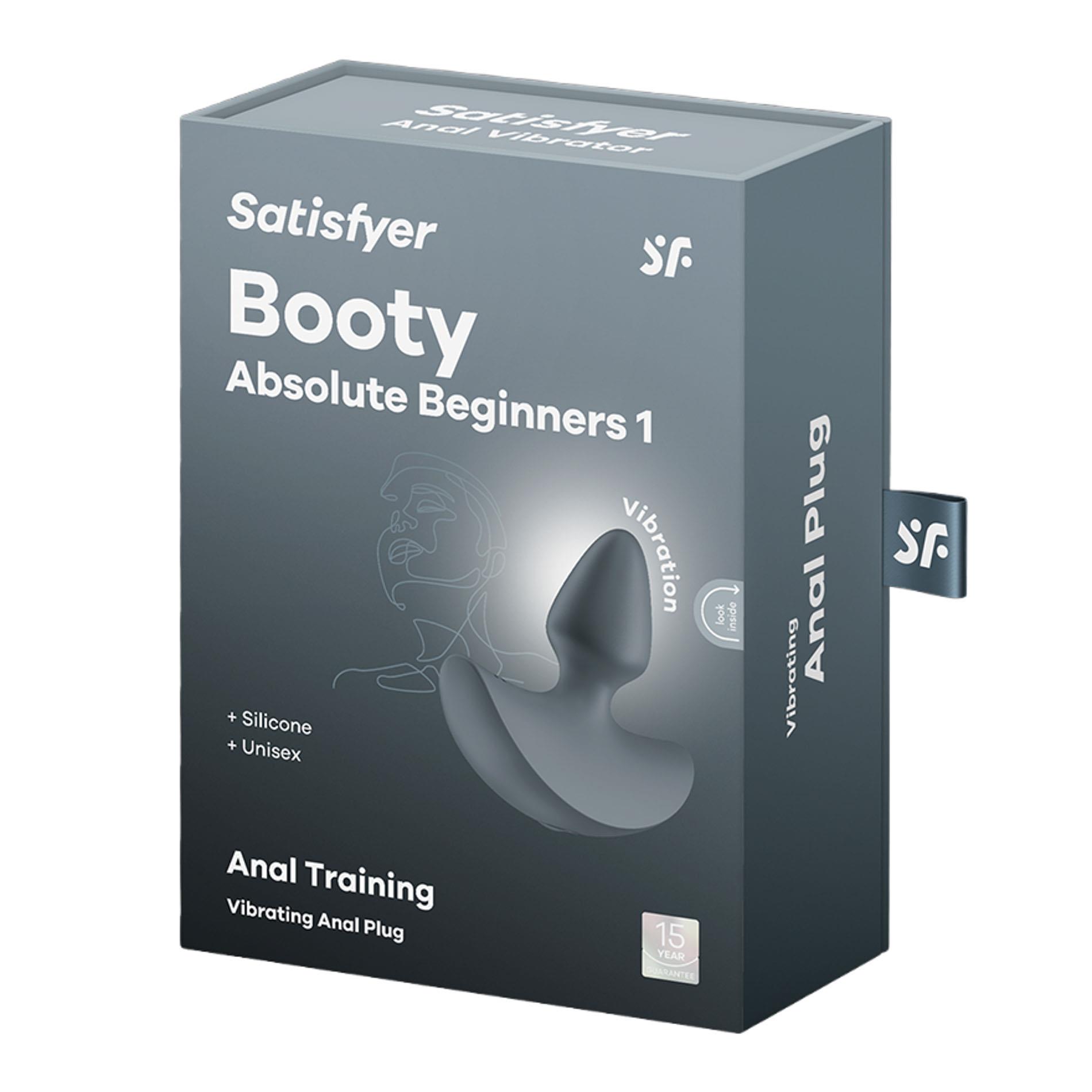 Korek analny Satisfyer Booty Absolute Beginners 1 - 12 trybów wibracji