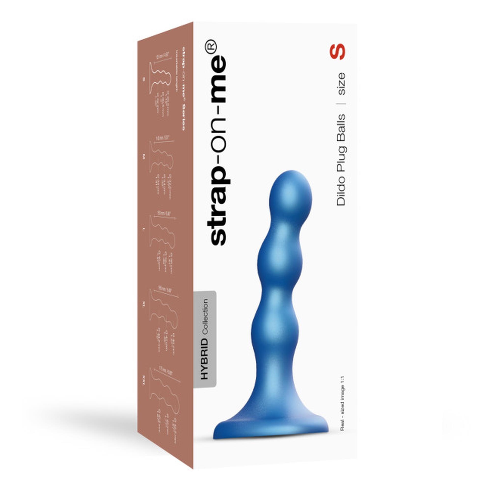 Stymulator Strap-on-me Plug Balls - silikon