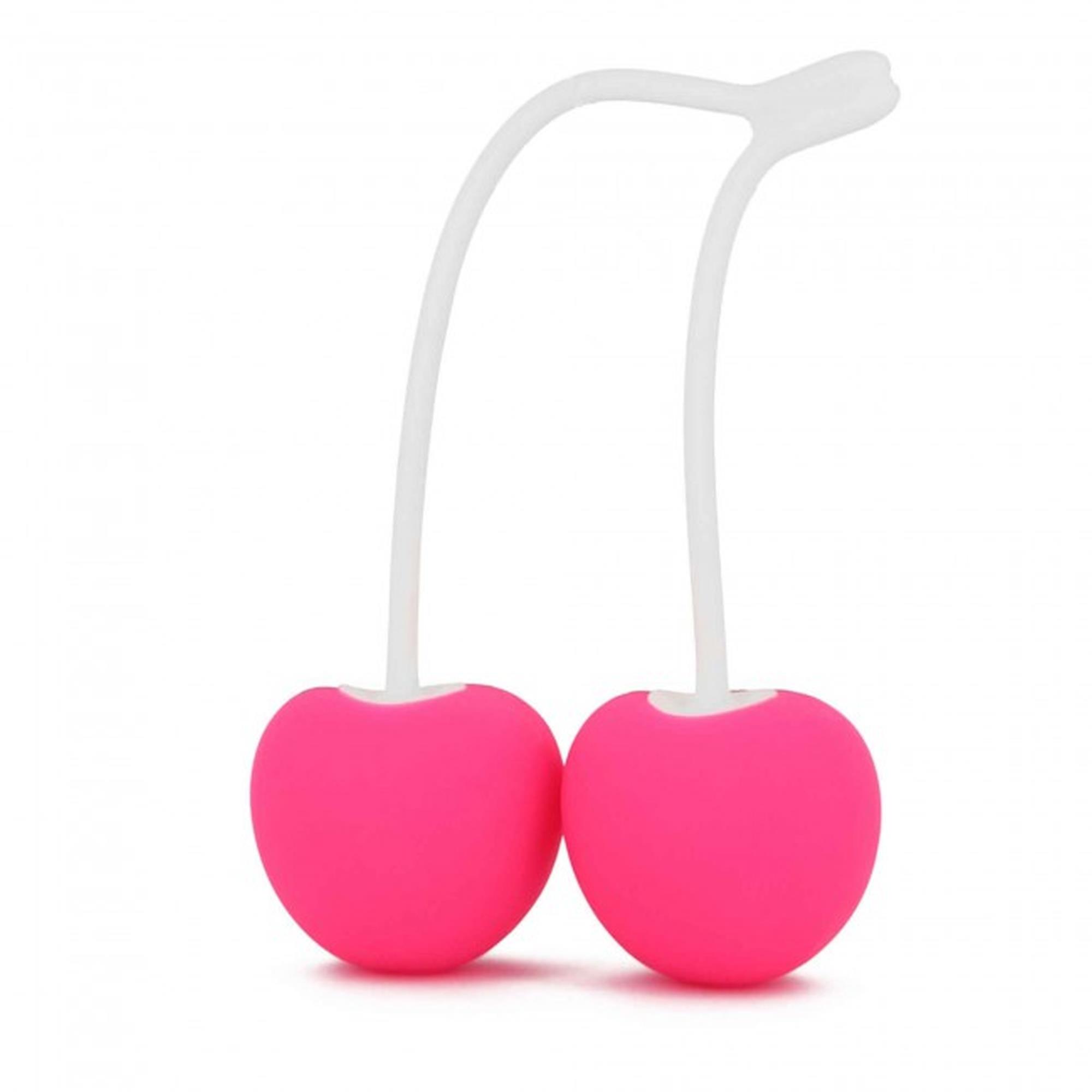 Kulki gejszy Love to Love CHERRY LOVE - DANGER PINK, silikon