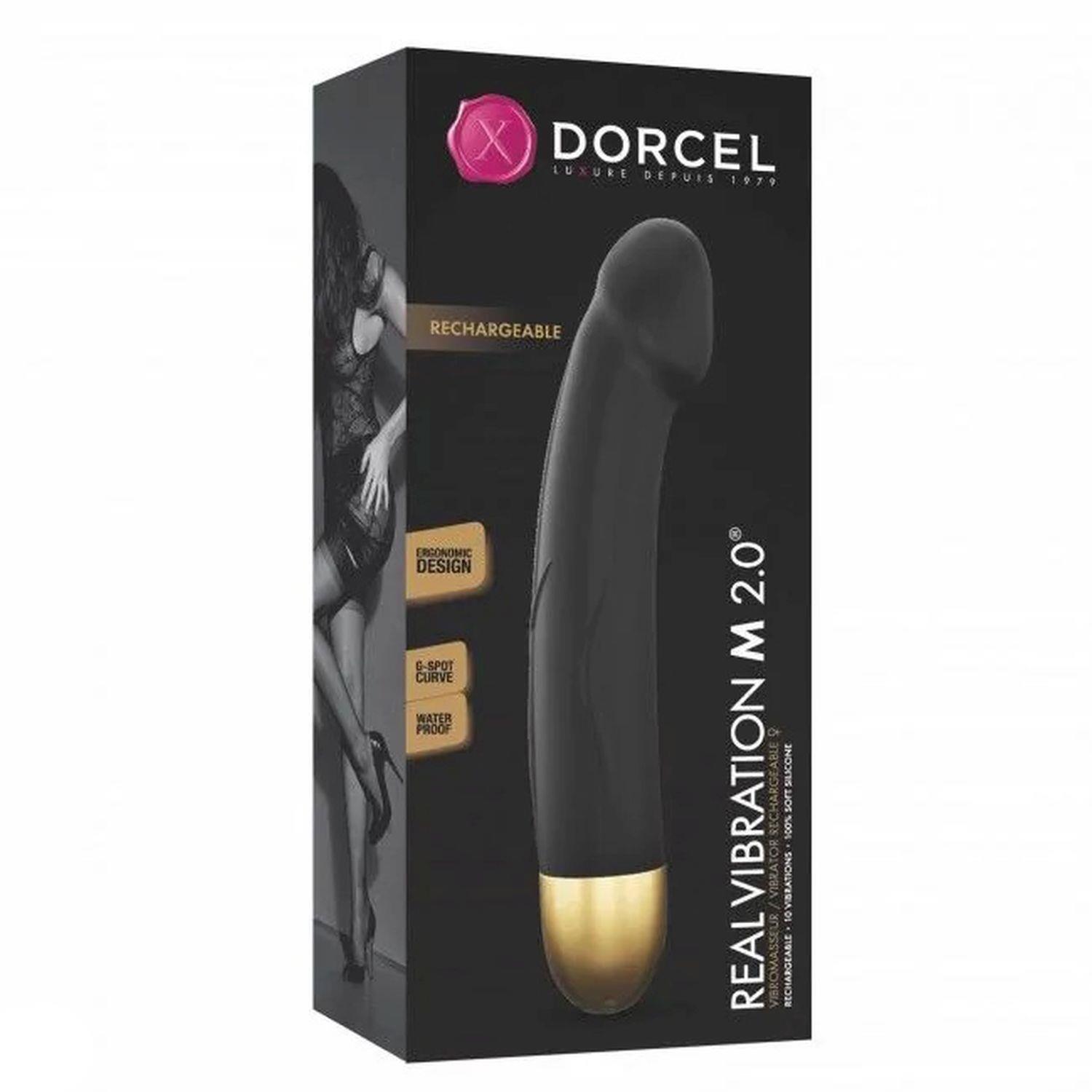 Masażer Dorcel Real Vibration M - 10 trybów