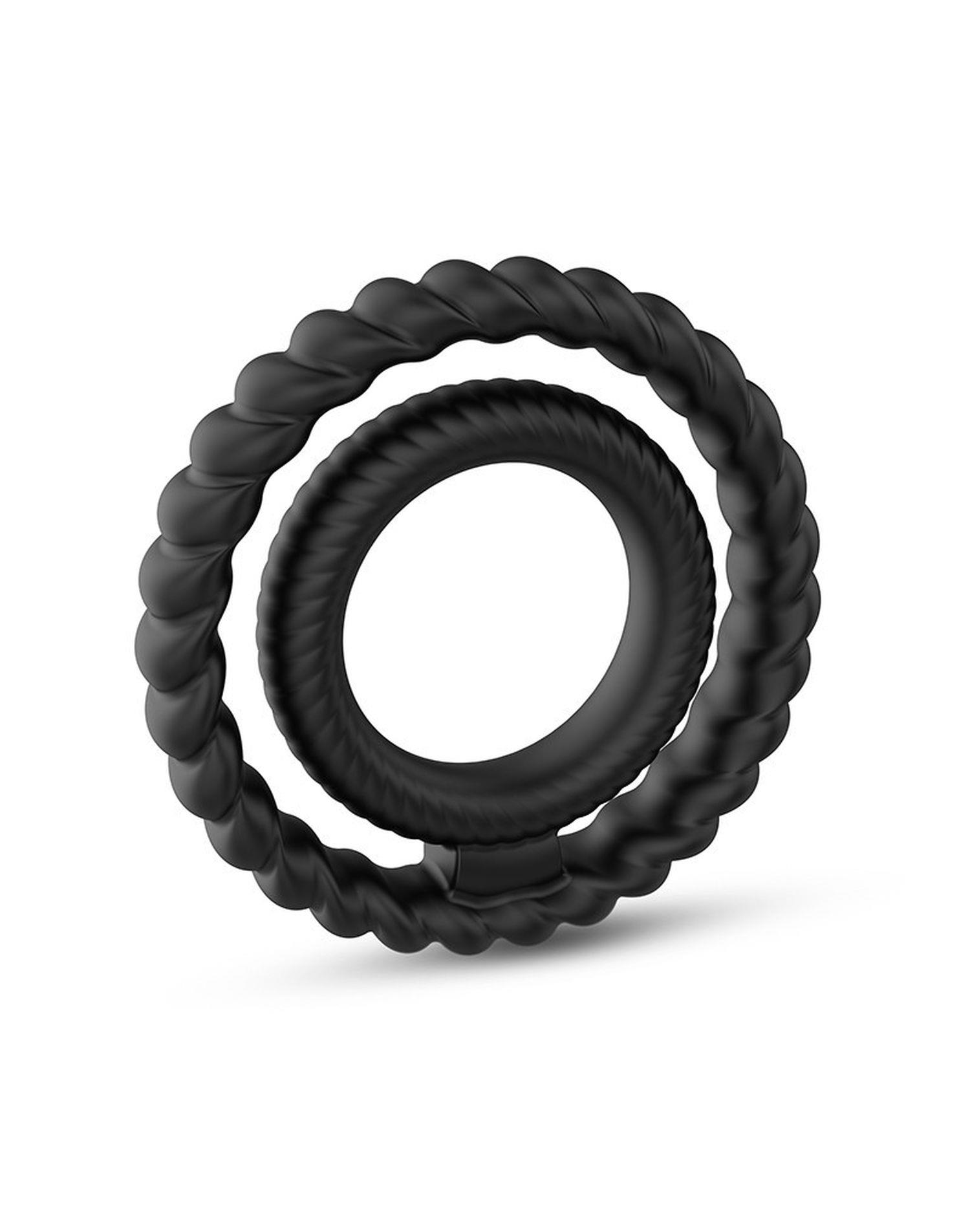 Pierścień erekcyjny Dorcel DUAL RING - silikon rozciągliwy