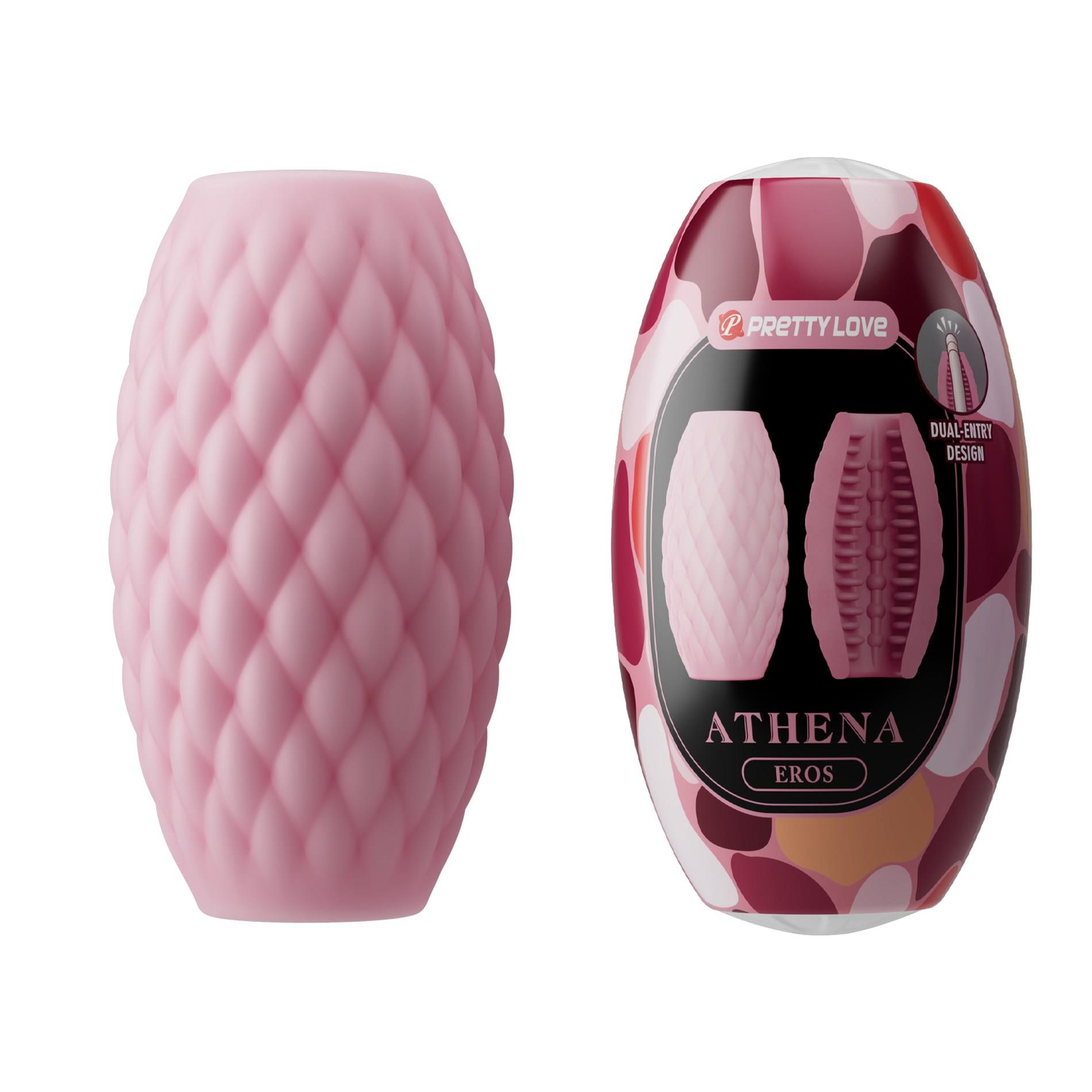 Masażer intymny Pretty Love Athena EROS - TPR, wodoodporny
